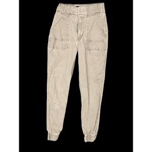 Hollister Womens Ultimate High Rise Jogger Skinny Jeans Green Denim Stretch XS